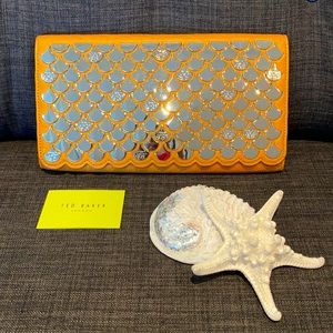 Ted Baker London Fish Scale detail Clutch Bag